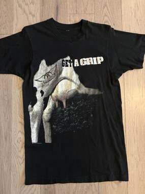 Vintage 1993 Aerosmith Get A Grip Tour Graphic T-Shirt